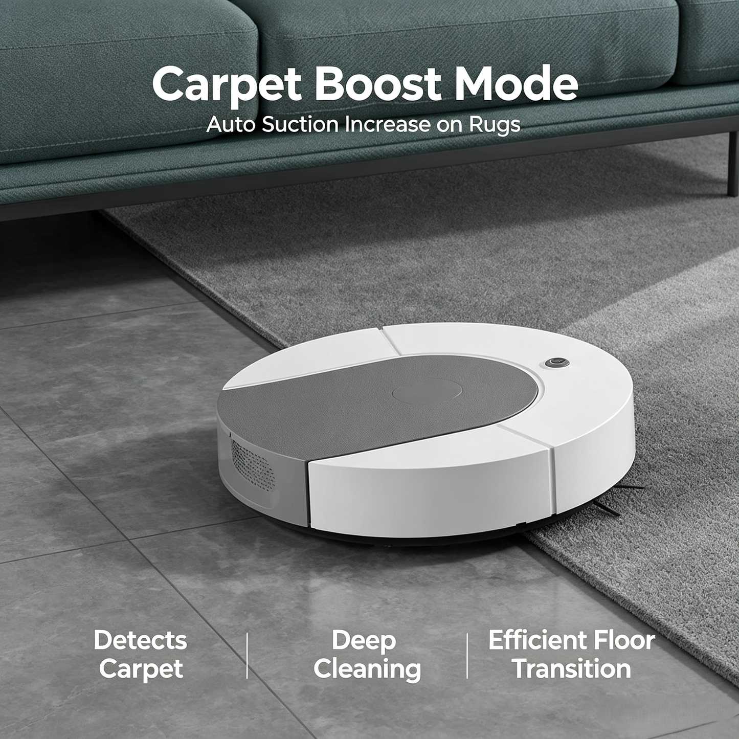 3-in-1 Robot Vacuum Cleaner, Sweep Vacuum Mop Robot