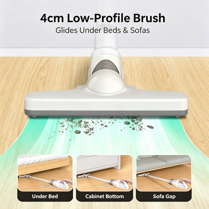 Cordless Stick Vacuum Cleaner, Handheld Lightweight Vacuum