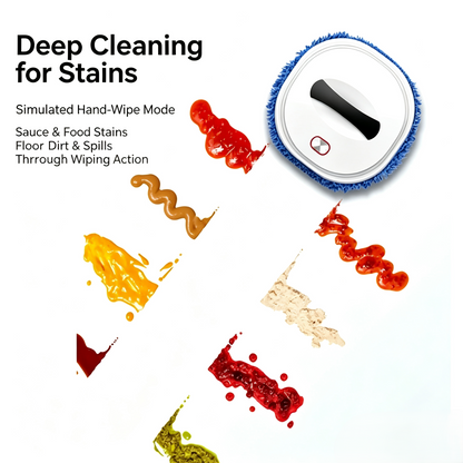 Intelligent Automatic Mopping Robot, Wet &amp; Dry Floor Cleaner